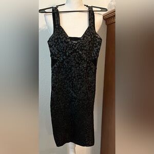 Bebe Black bodycon sexy dress